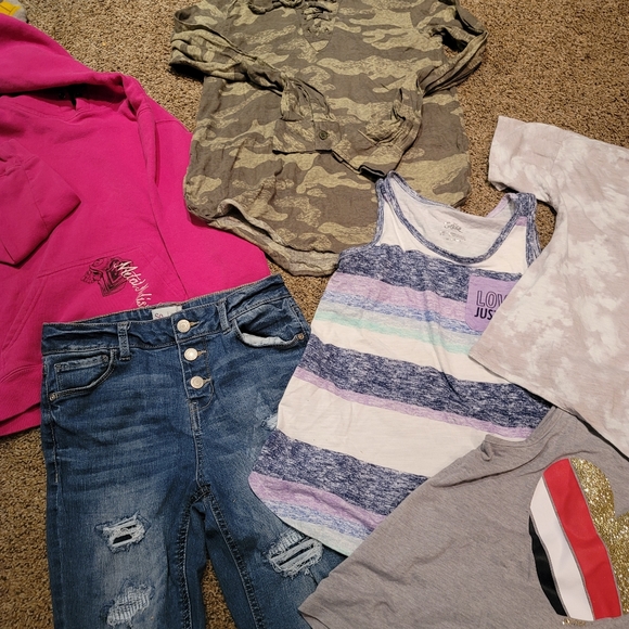 Girls 10/13 bundle Metal Mulisha Justice and more - Picture 3 of 5